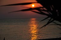 Sunrise in Aegean sea